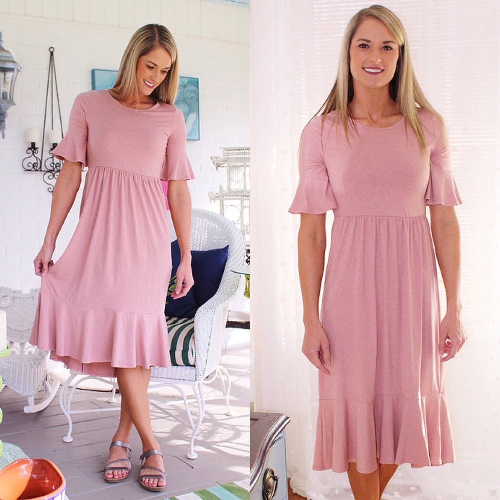 Bell Sleeve Dress